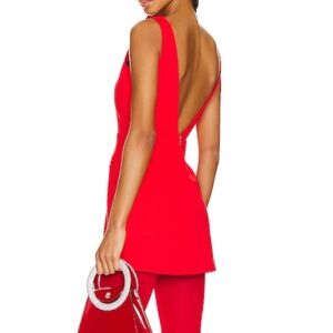 L'Academie Scarlet Mini Dress